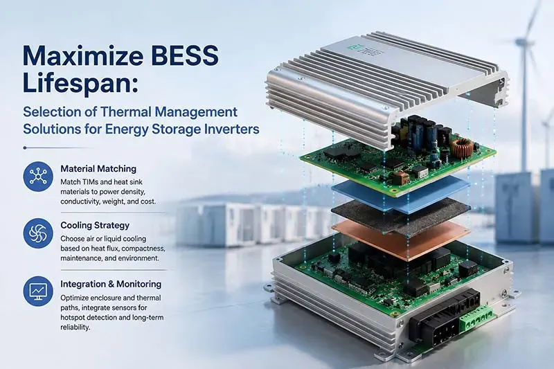 Thermal Management Solutions For Energy Storage Inverters